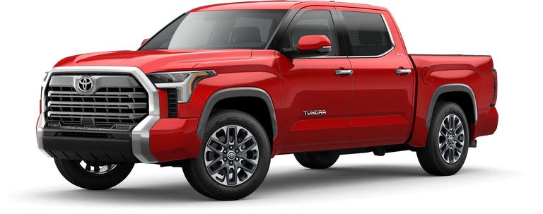 2022 Toyota Tundra Limited in Supersonic Red | Livermore Toyota in Livermore CA