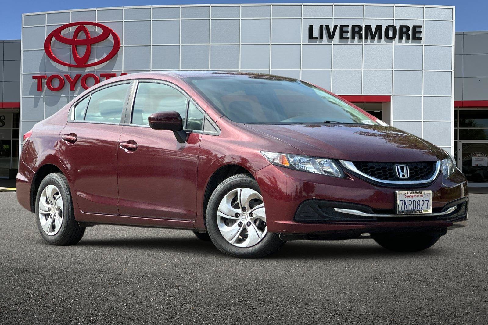 Used 2015 Honda Civic LX with VIN 19XFB2F55FE297334 for sale in Livermore, CA