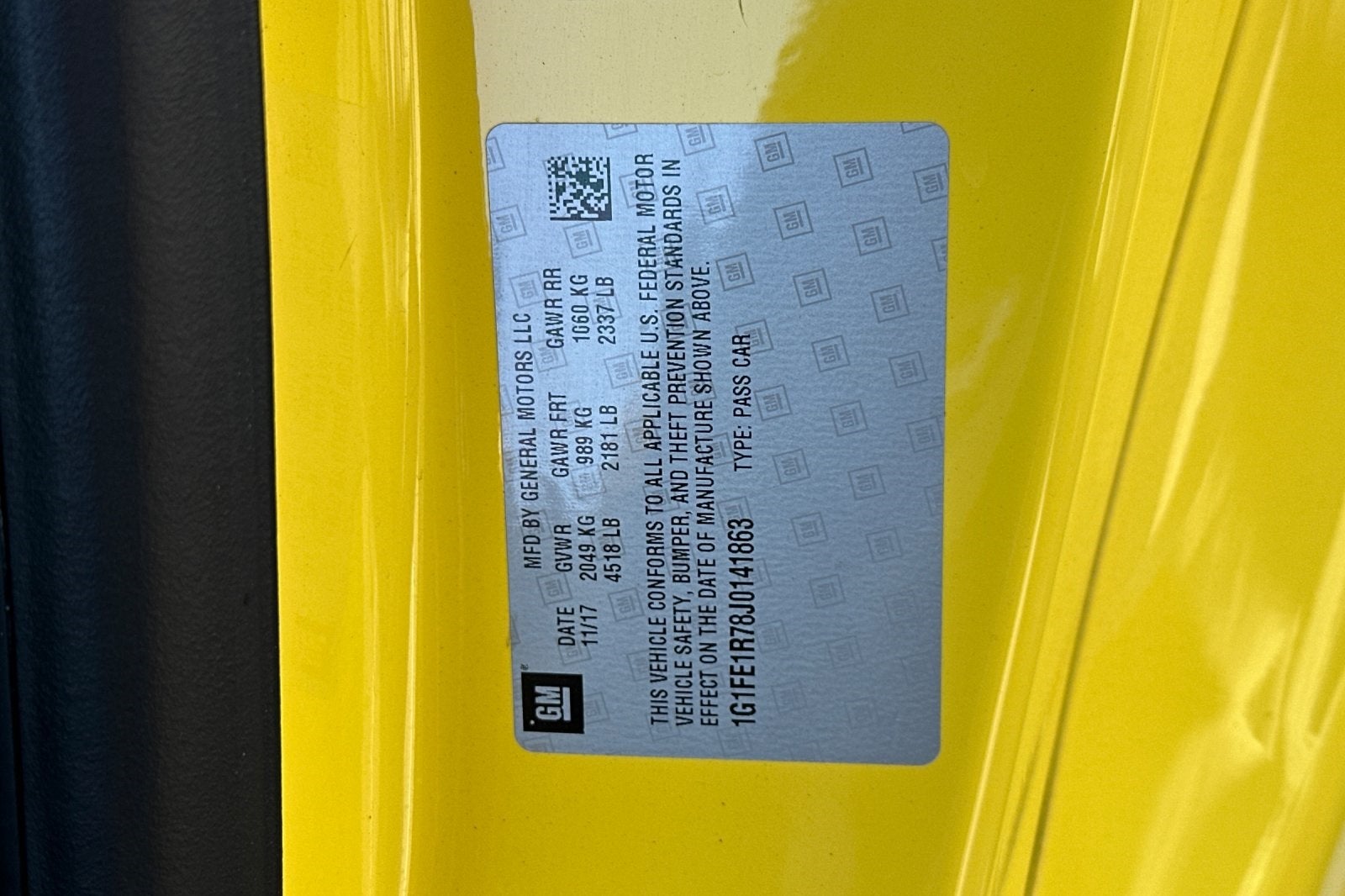 2018 Chevrolet Camaro SS 1SS