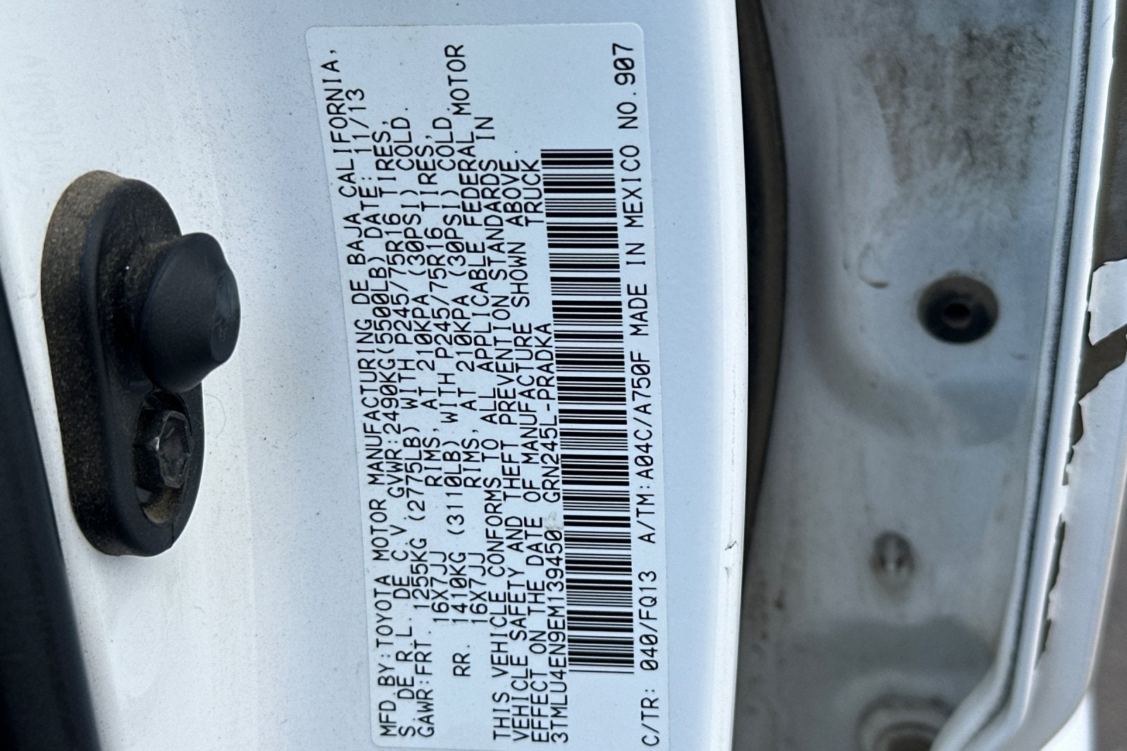 2014 Toyota Tacoma Base V6