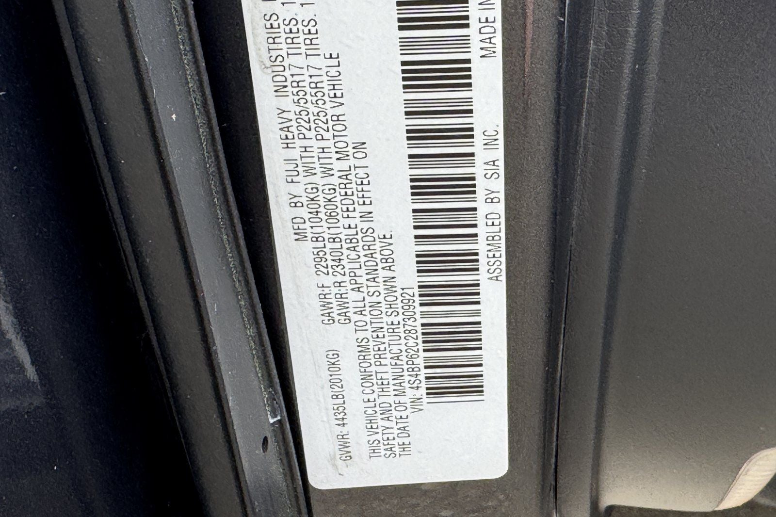 2008 Subaru Outback 2.5i Limited