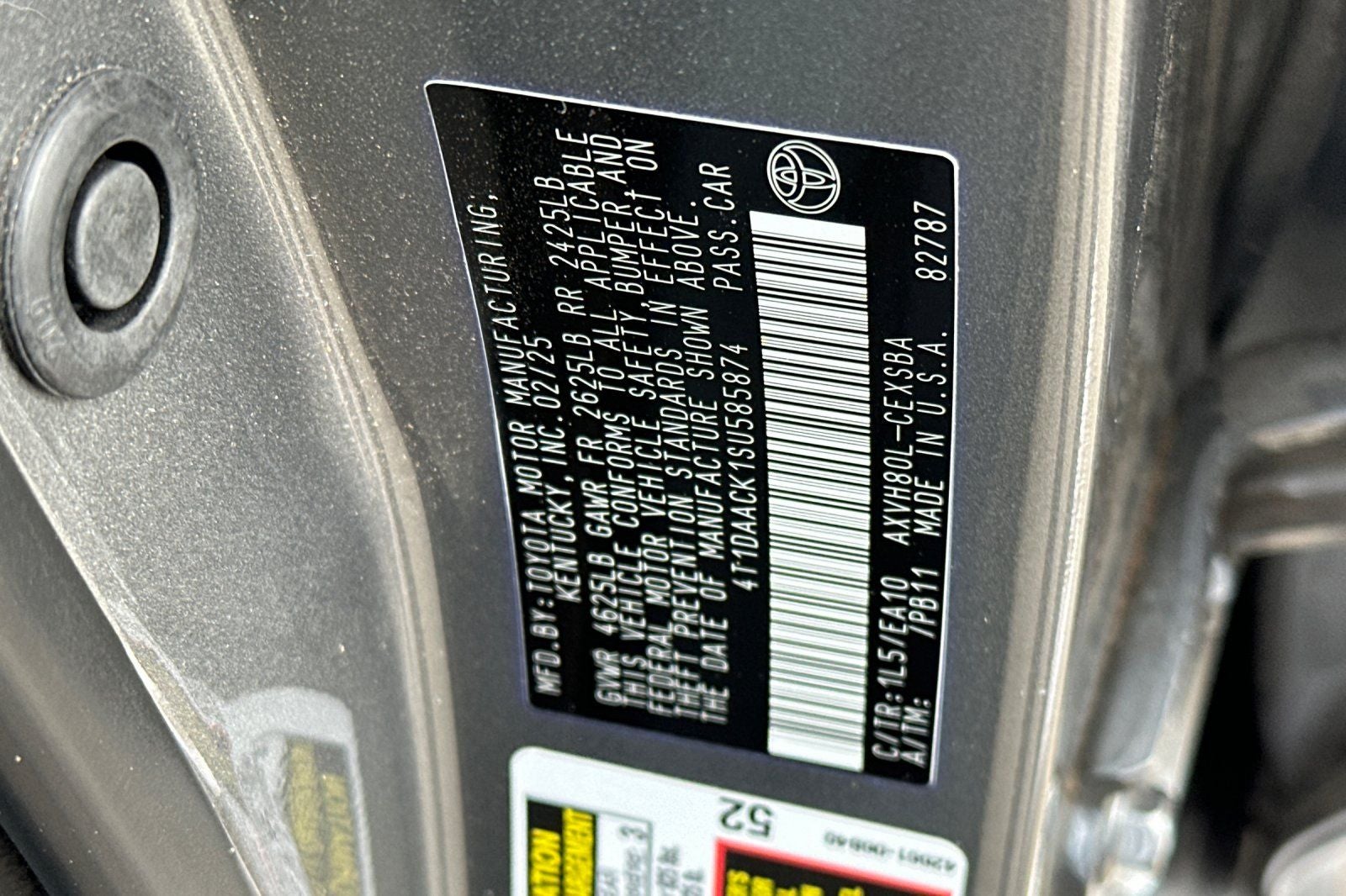 2025 Toyota Camry SE