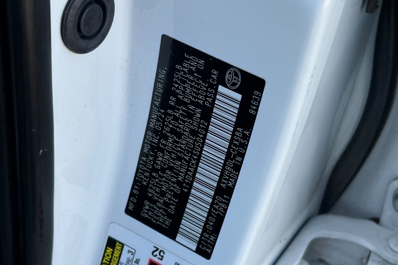 2025 Toyota Camry SE