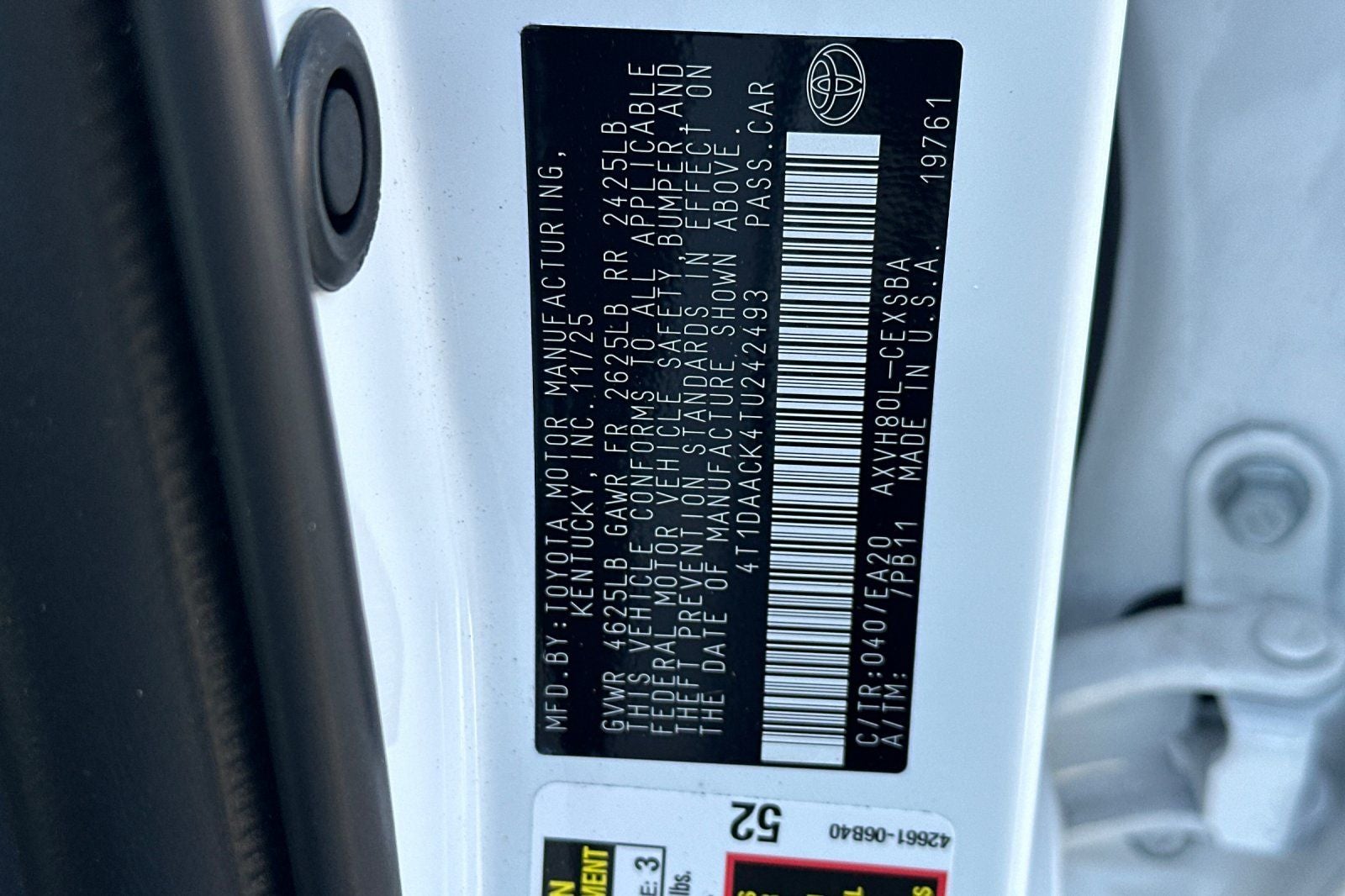 2026 Toyota Camry SE