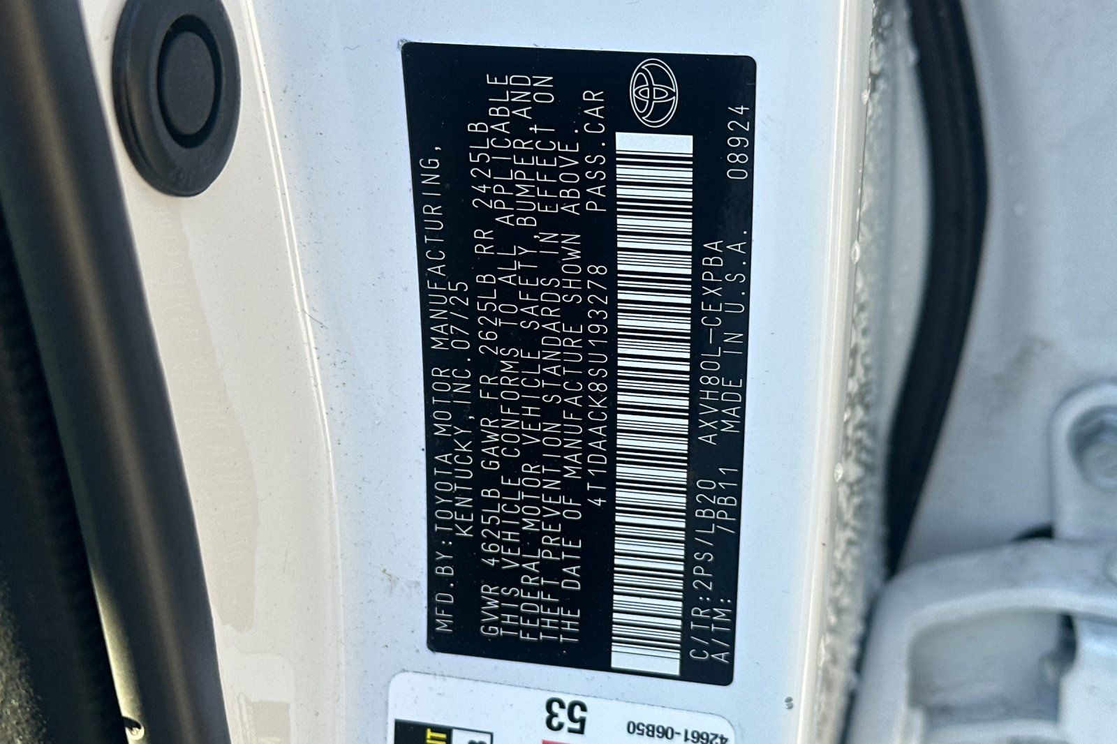 2025 Toyota Camry XSE