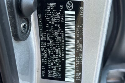 2020 Toyota Camry XSE