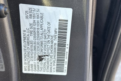 2025 Honda Odyssey EX-L
