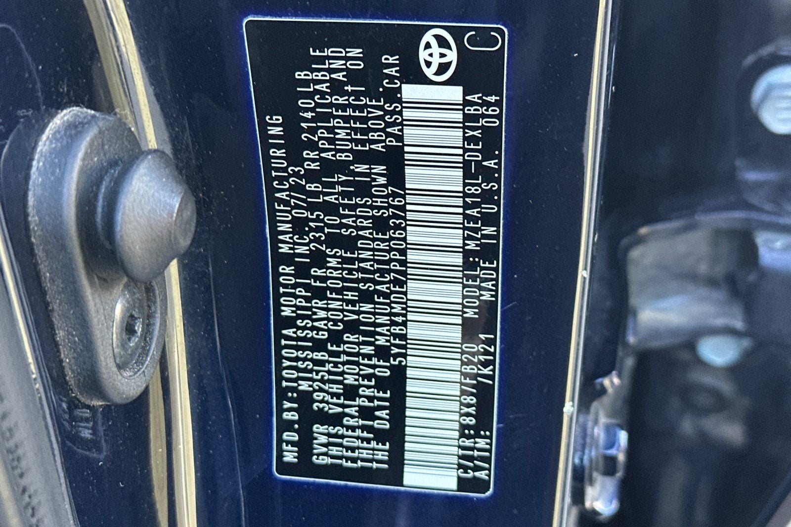 2023 Toyota Corolla LE