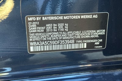 2013 BMW 3 Series 328i