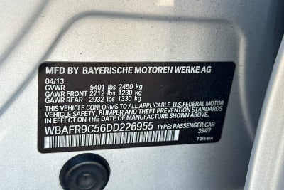 2013 BMW 5 Series 550i