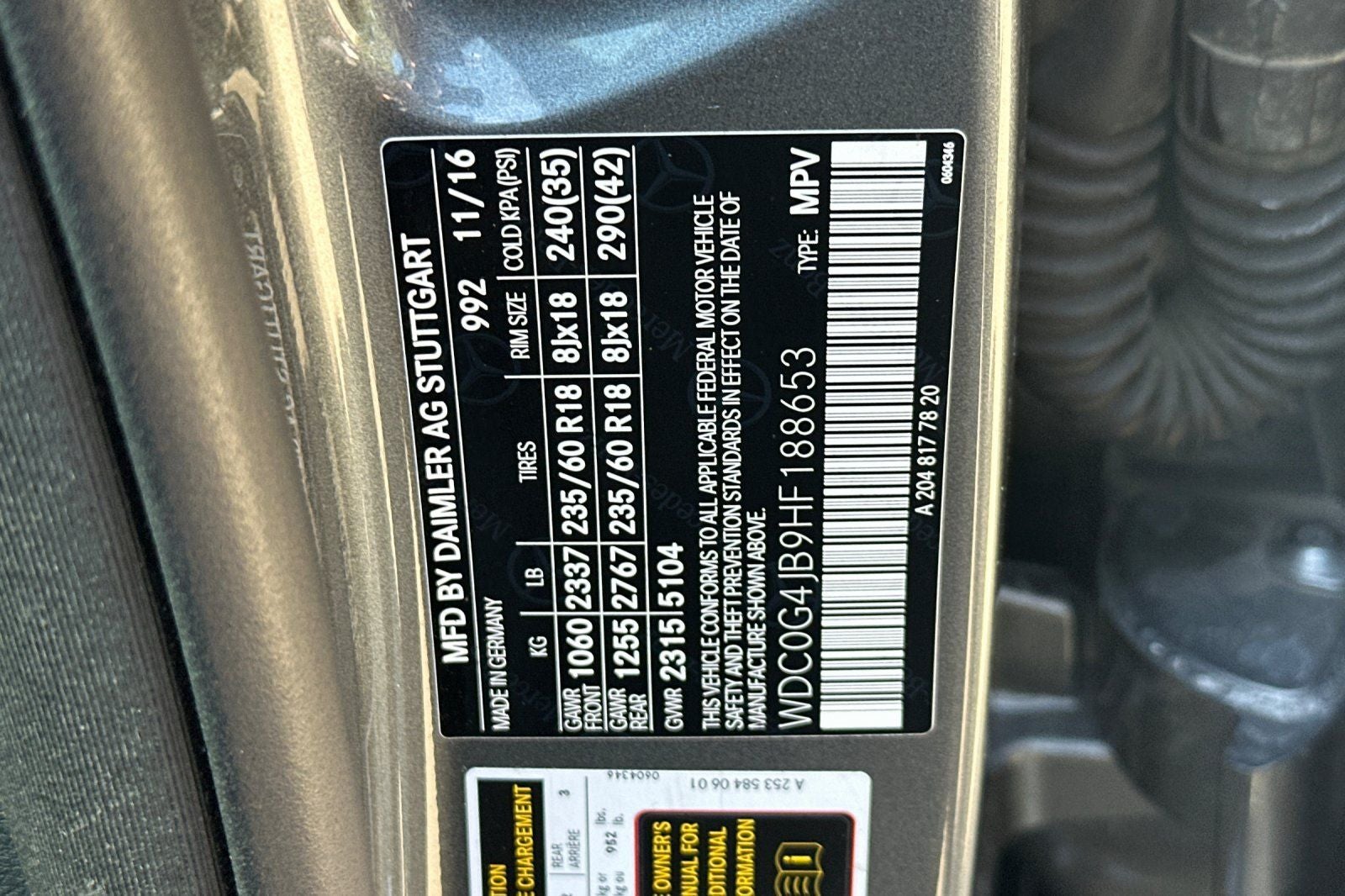 2017 Mercedes-Benz GLC GLC 300