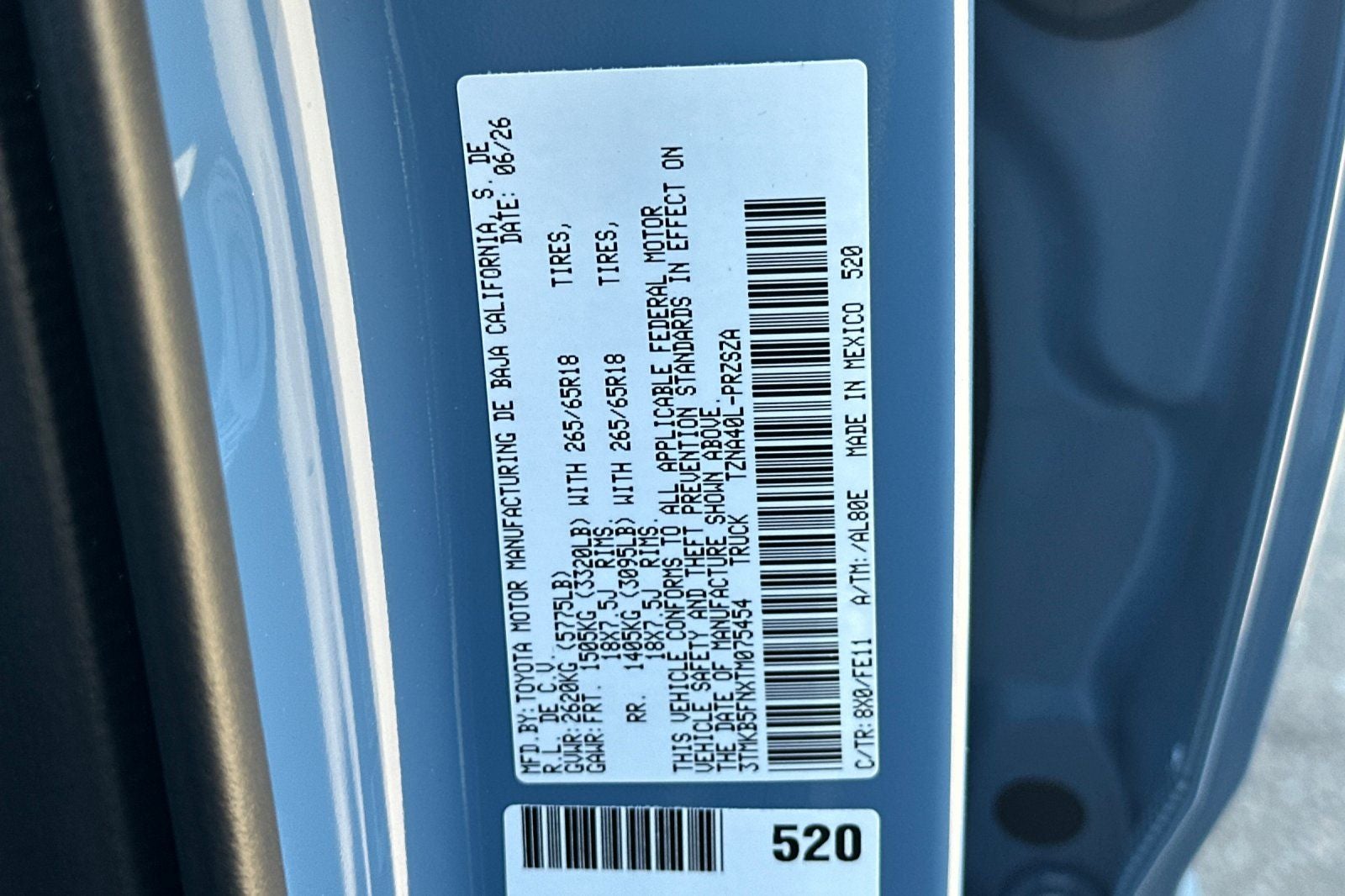 2026 Toyota Tacoma TRD Sport