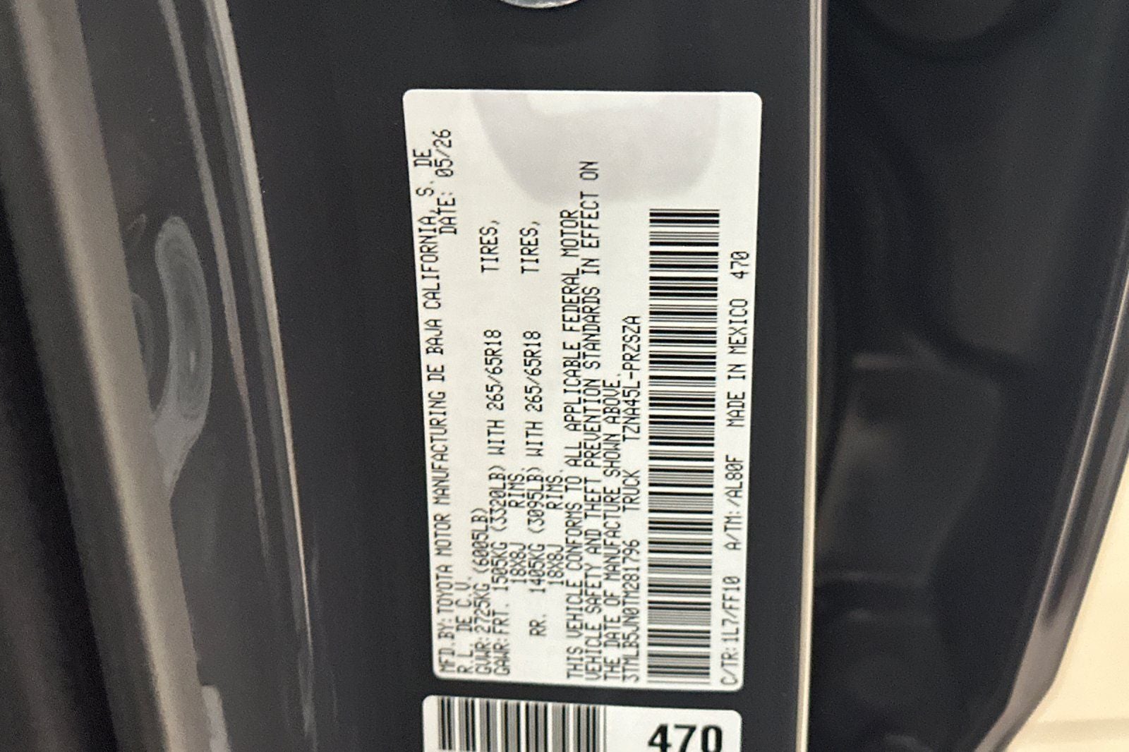 2026 Toyota Tacoma SR5