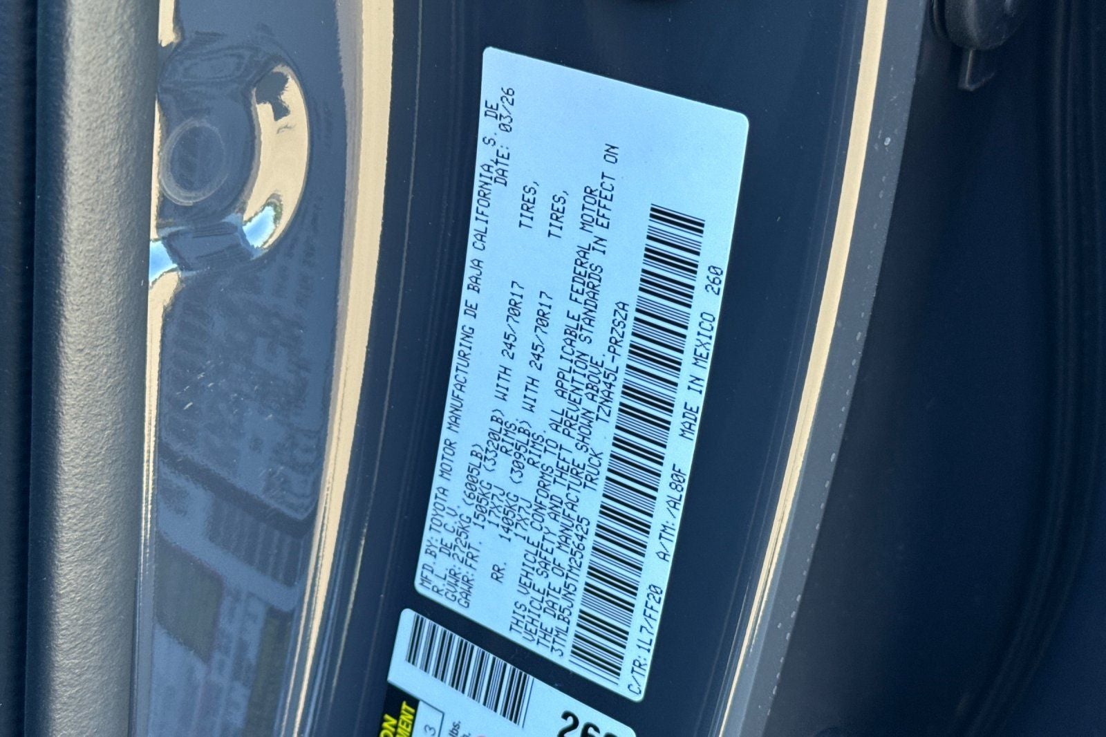 2026 Toyota Tacoma SR5
