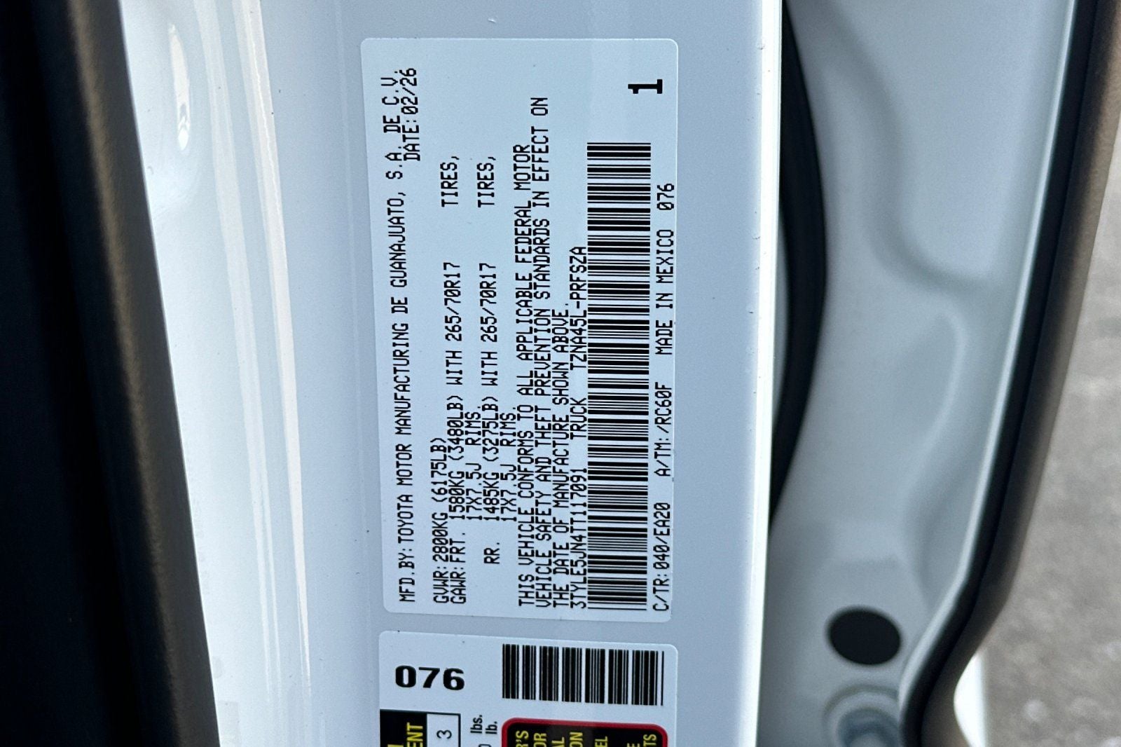 2026 Toyota Tacoma TRD Off-Road