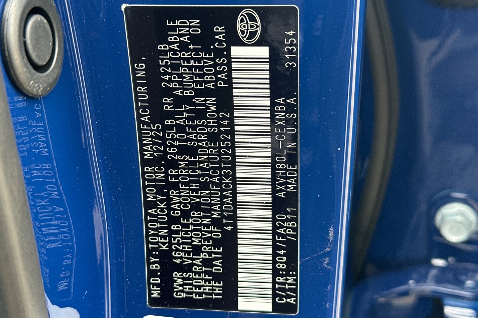 2026 Toyota Camry LE