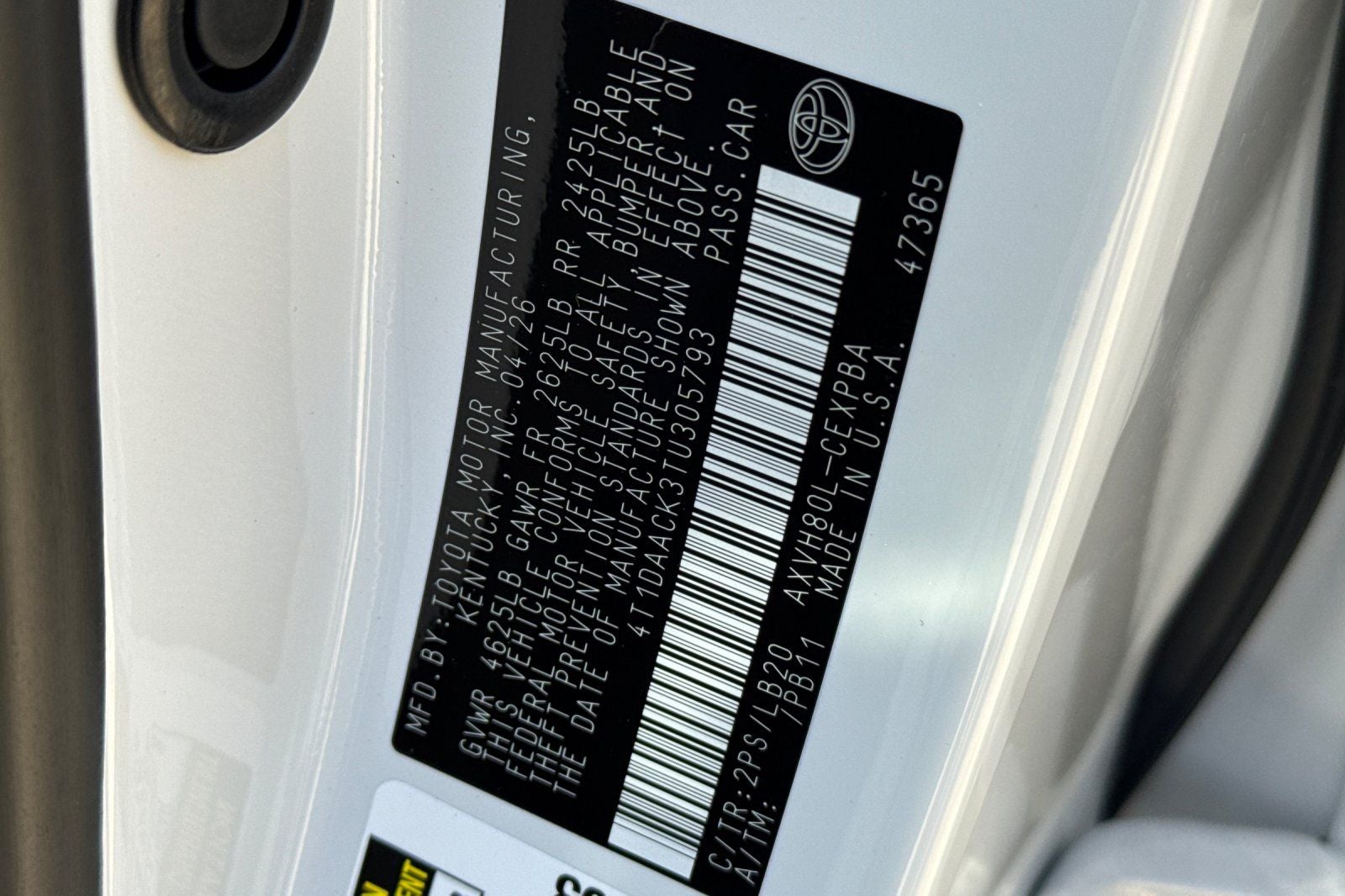 2026 Toyota Camry XSE