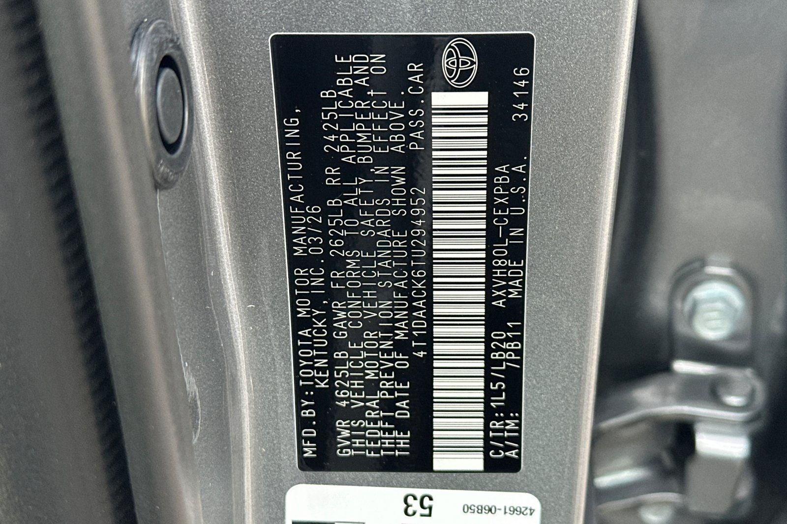 2026 Toyota Camry XSE