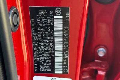 2026 Toyota Camry SE
