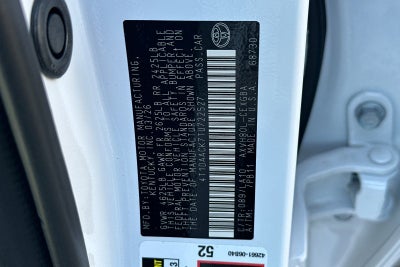 2026 Toyota Camry XLE