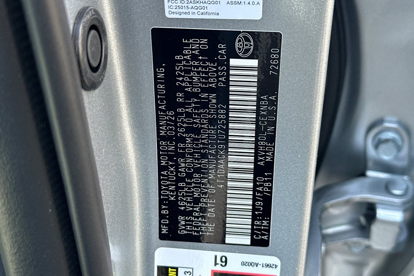 2026 Toyota Camry LE