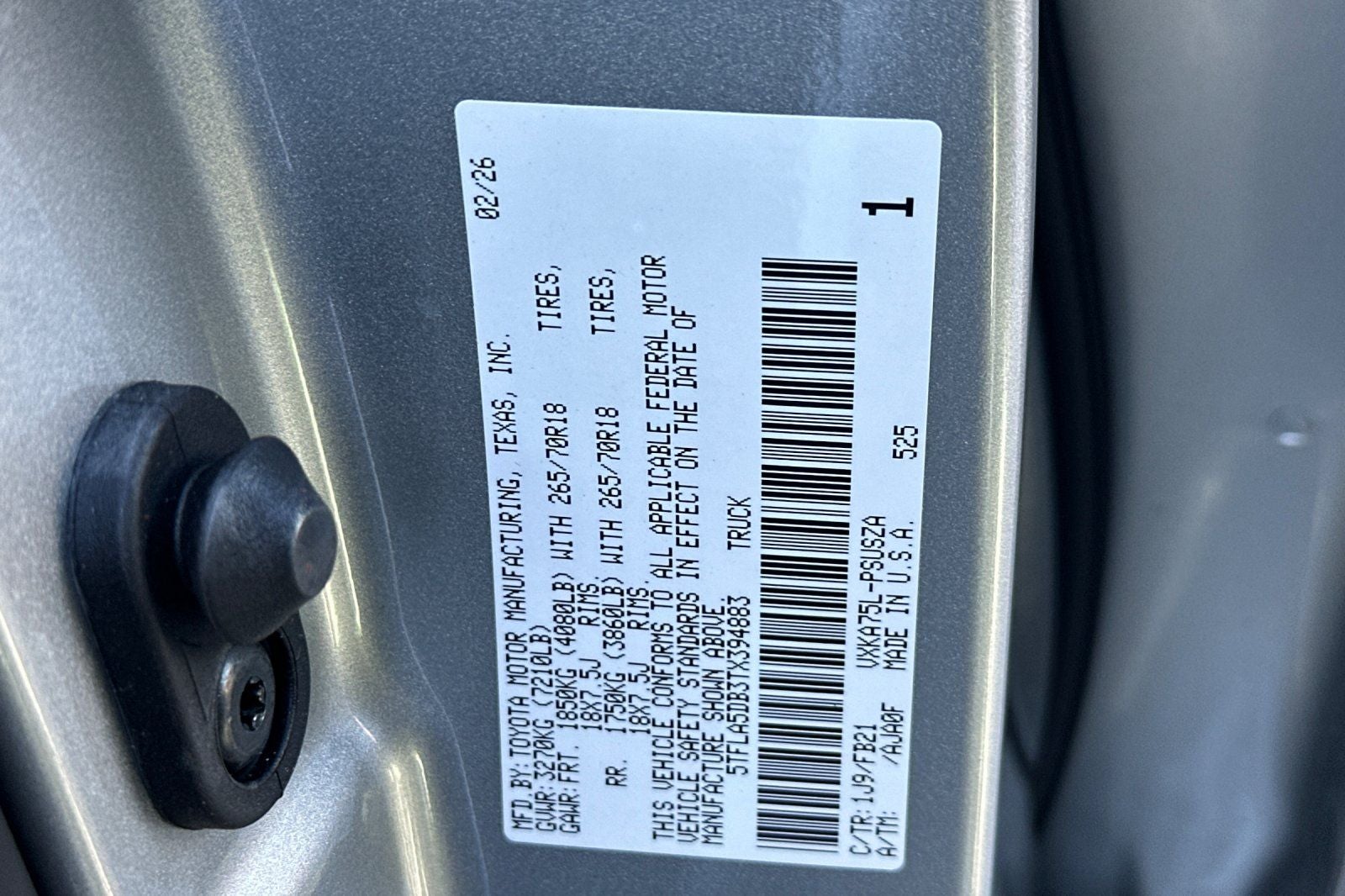 2026 Toyota Tundra SR5