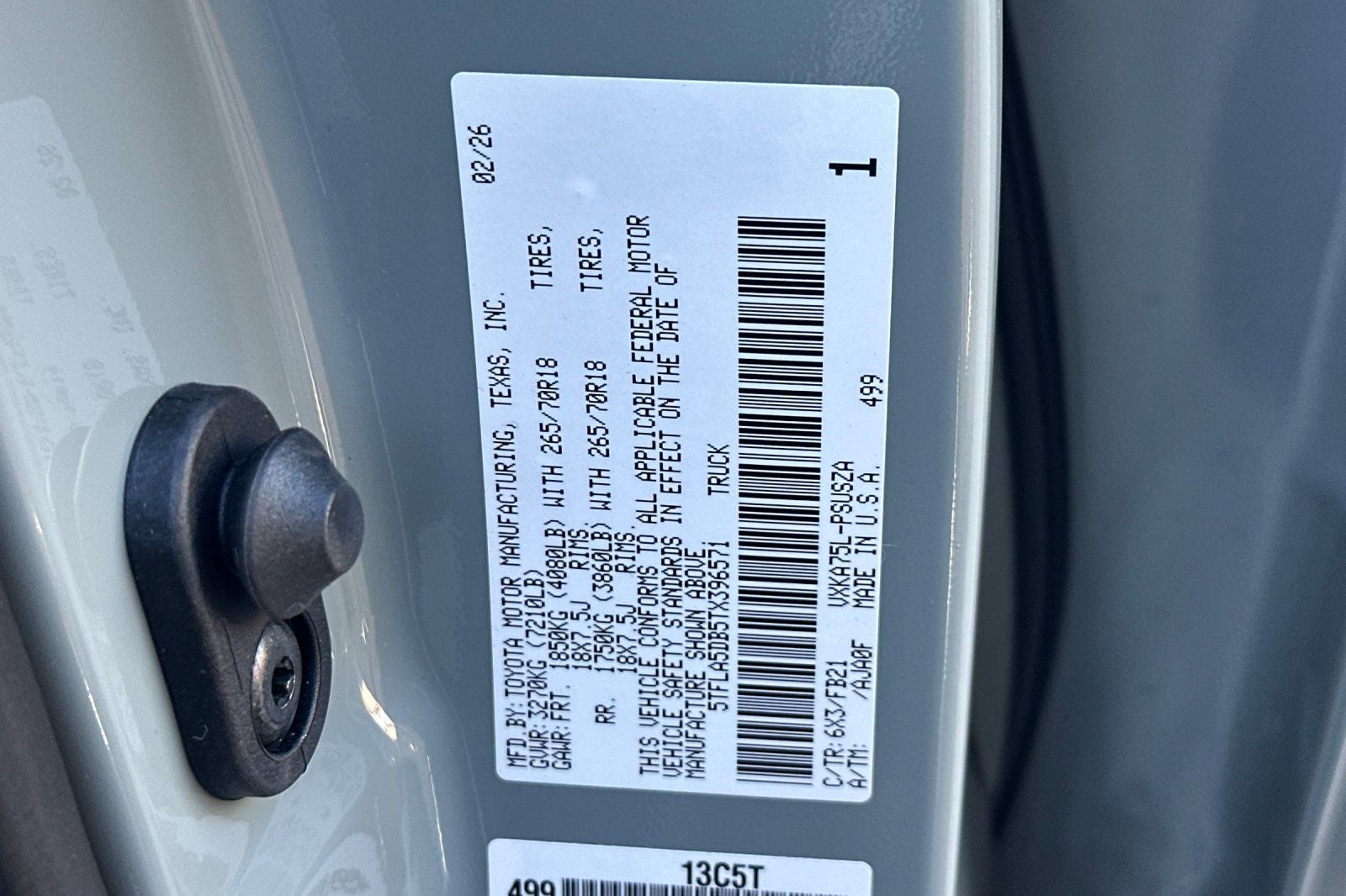 2026 Toyota Tundra SR5