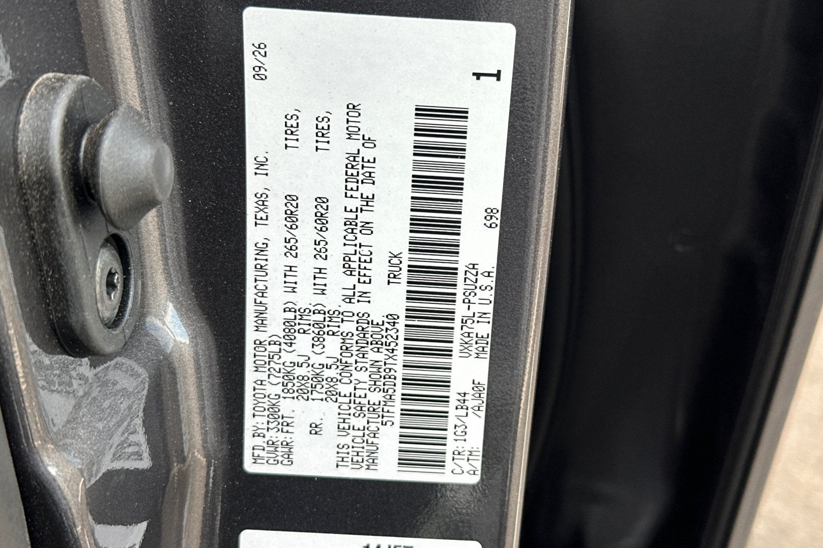 2026 Toyota Tundra 1794 Edition