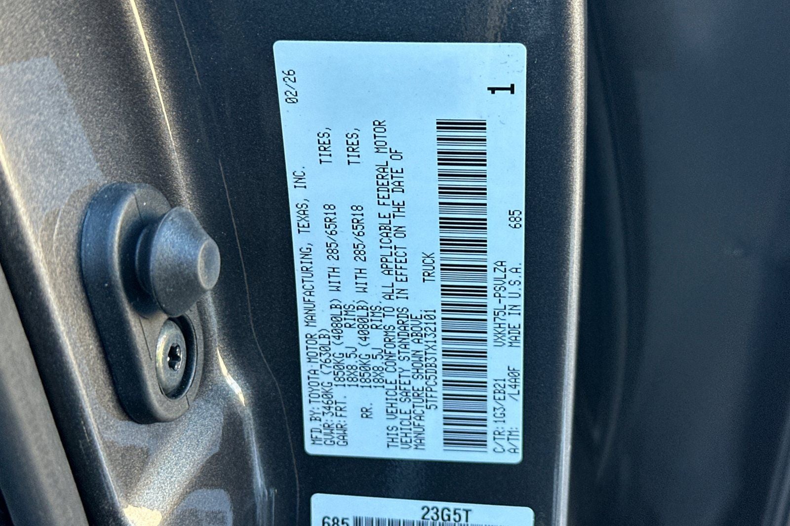 2026 Toyota Tundra i-FORCE MAX Tundra TRD Pro