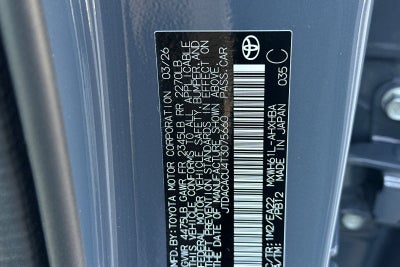 2026 Toyota Prius Plug-in Hybrid XSE Premium