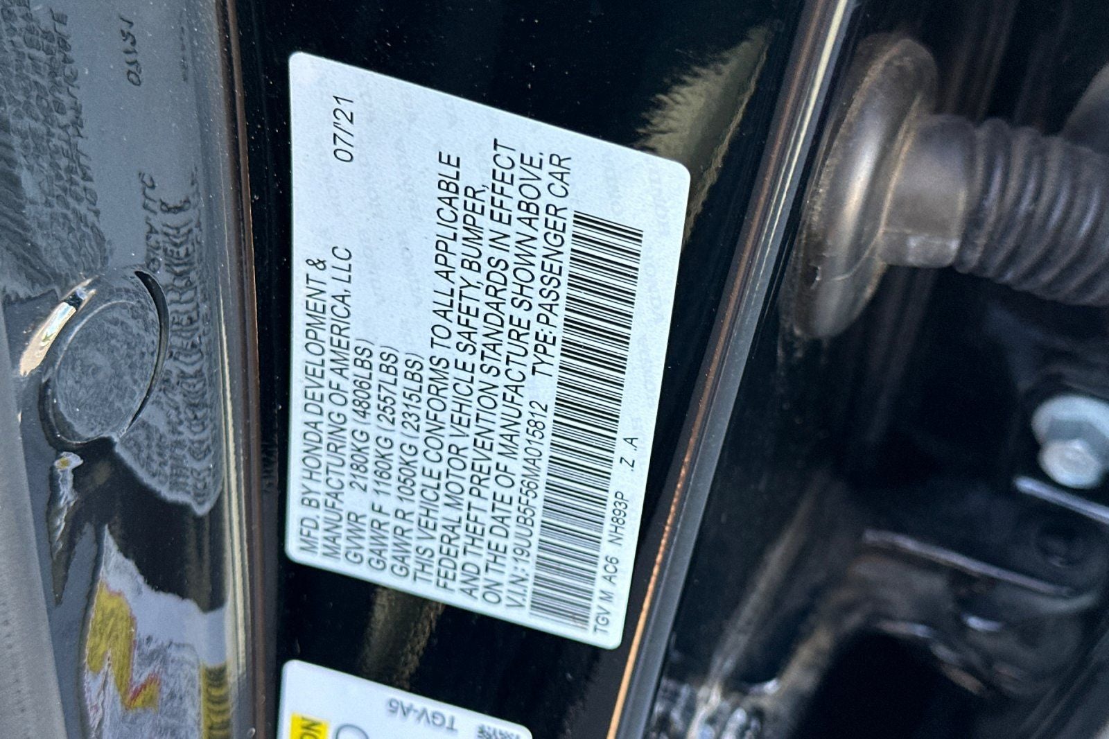 2021 Acura TLX A-Spec Package