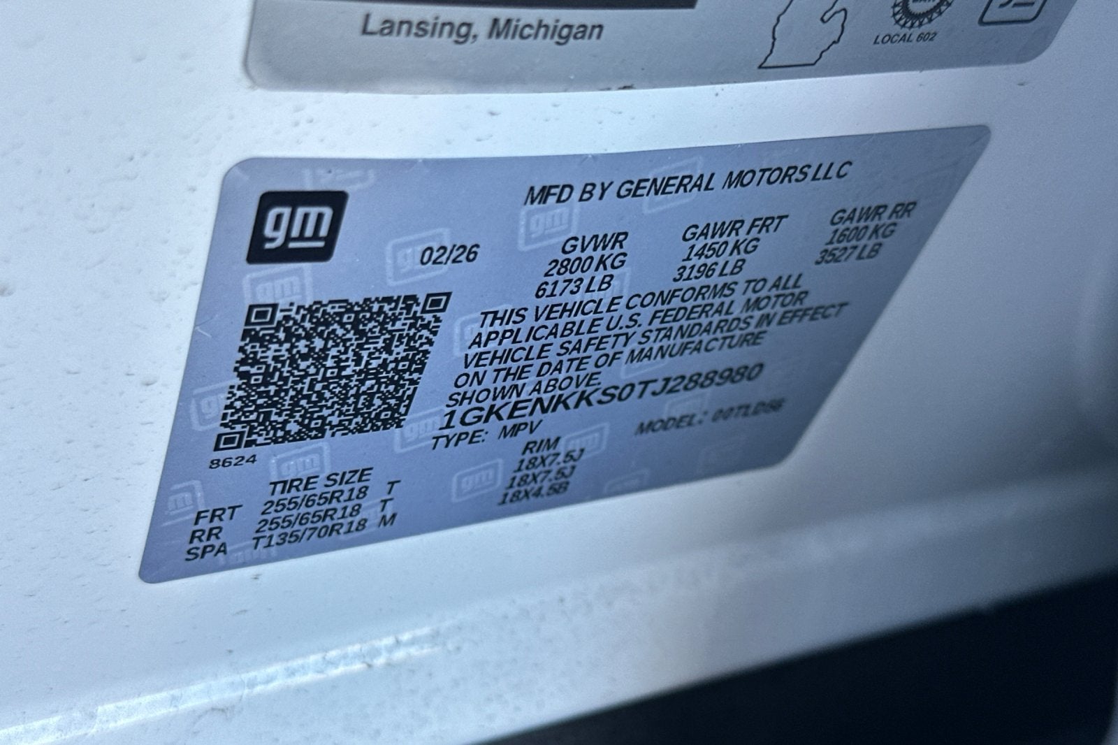 2026 GMC Acadia Elevation