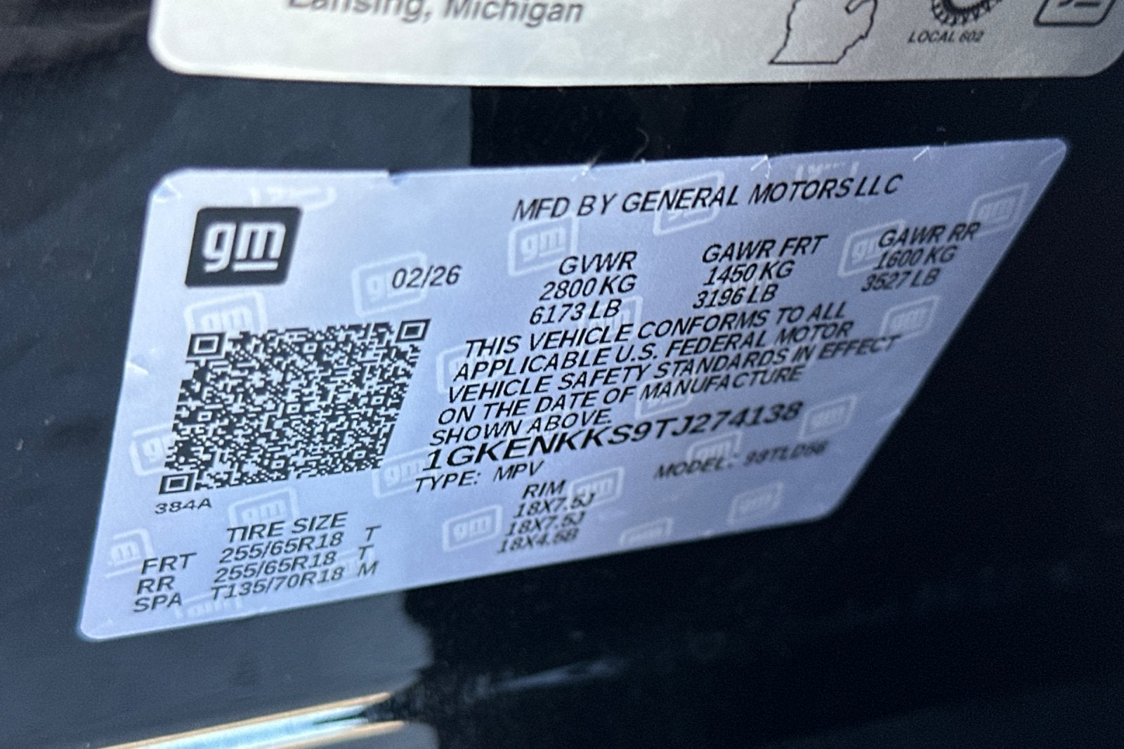 2026 GMC Acadia Elevation