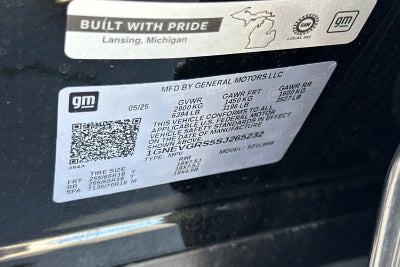 2025 Chevrolet Traverse LT 2LT