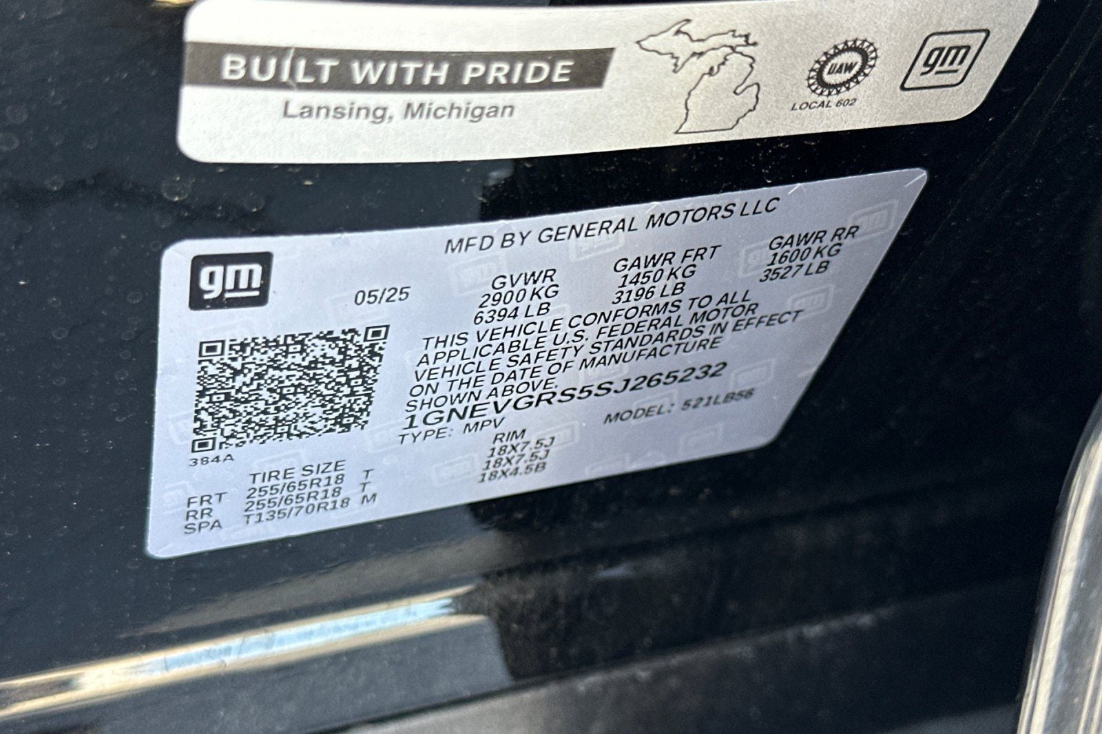 2025 Chevrolet Traverse LT 2LT