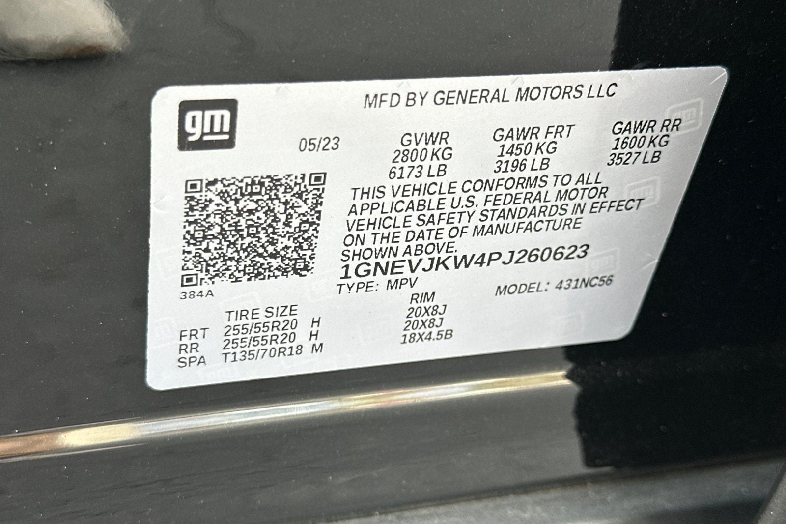 2023 Chevrolet Traverse RS