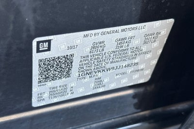 2018 Chevrolet Traverse High Country