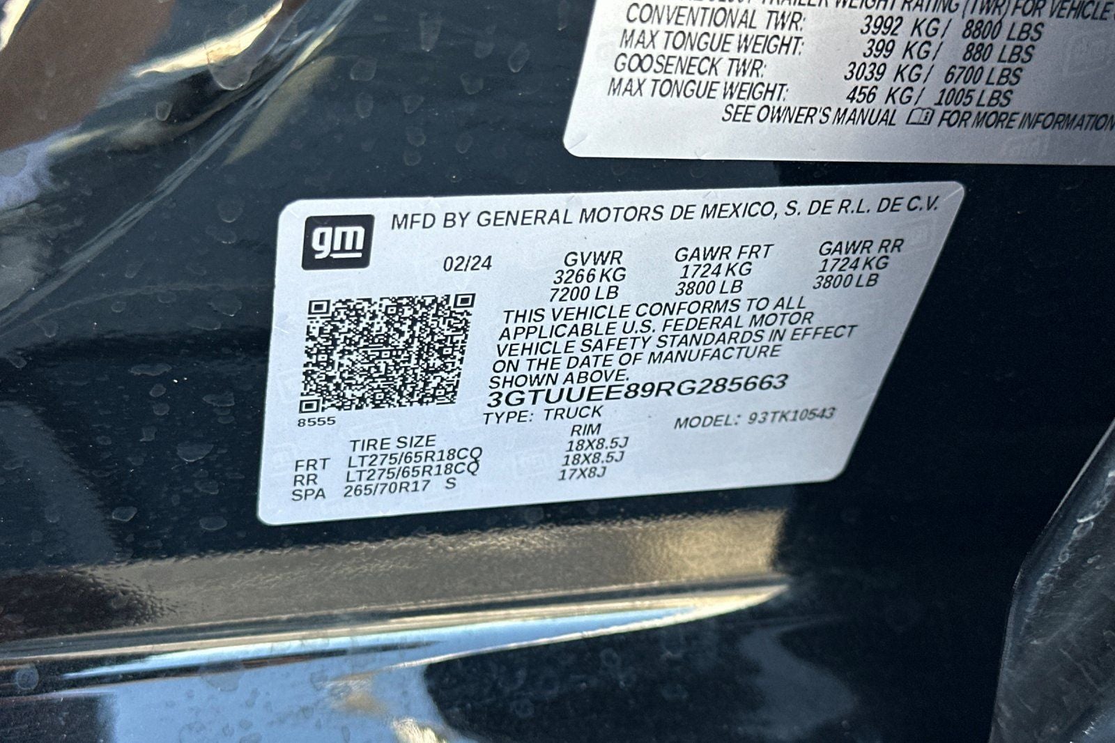 2024 GMC Sierra 1500 AT4