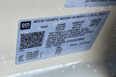 2026 GMC Sierra 1500 AT4