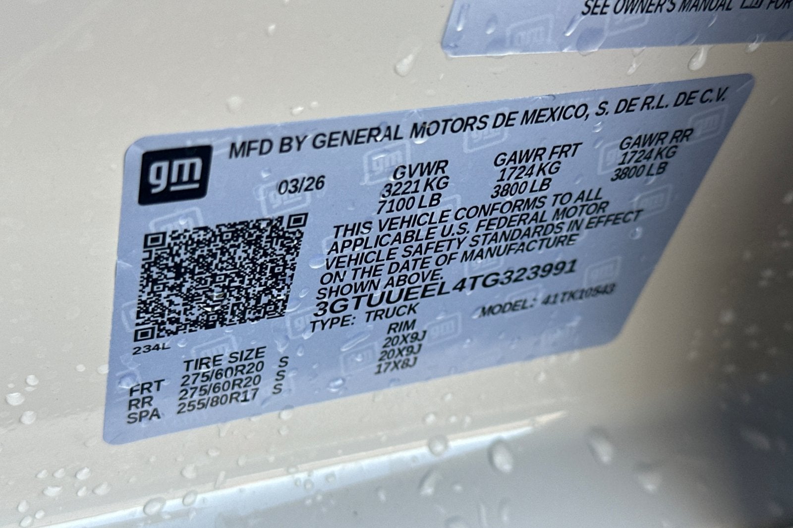 2026 GMC Sierra 1500 AT4