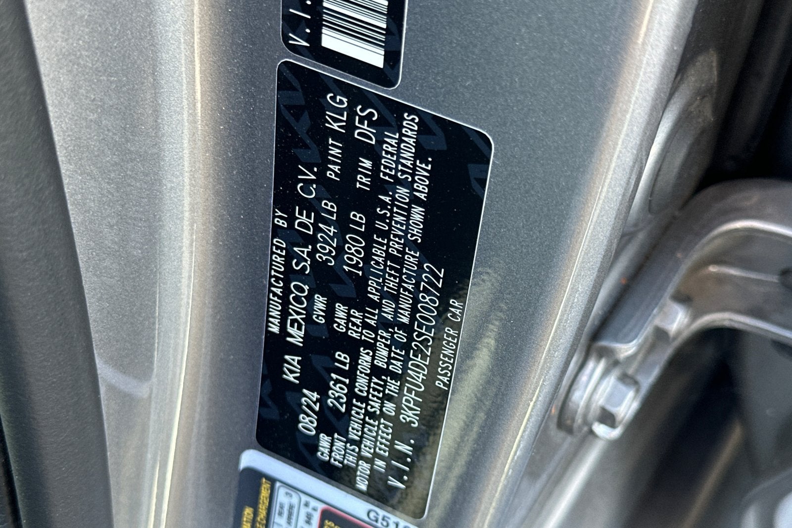 2025 Kia K4 EX