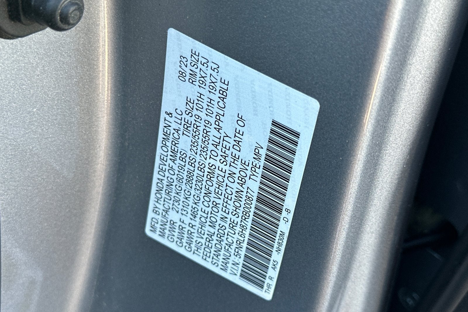2024 Honda Odyssey Touring