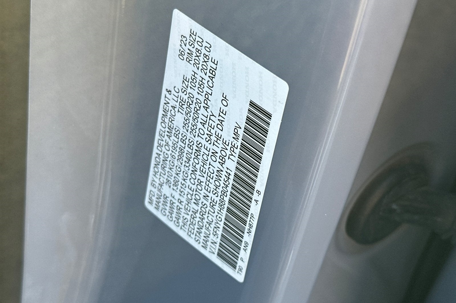 2023 Honda Pilot Elite