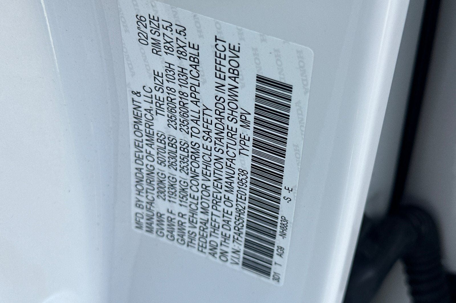 2026 Honda CR-V Hybrid Sport-L