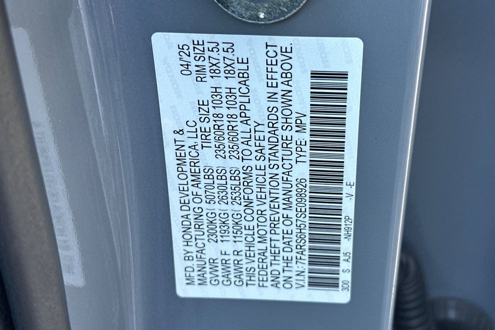 2025 Honda CR-V Hybrid Sport