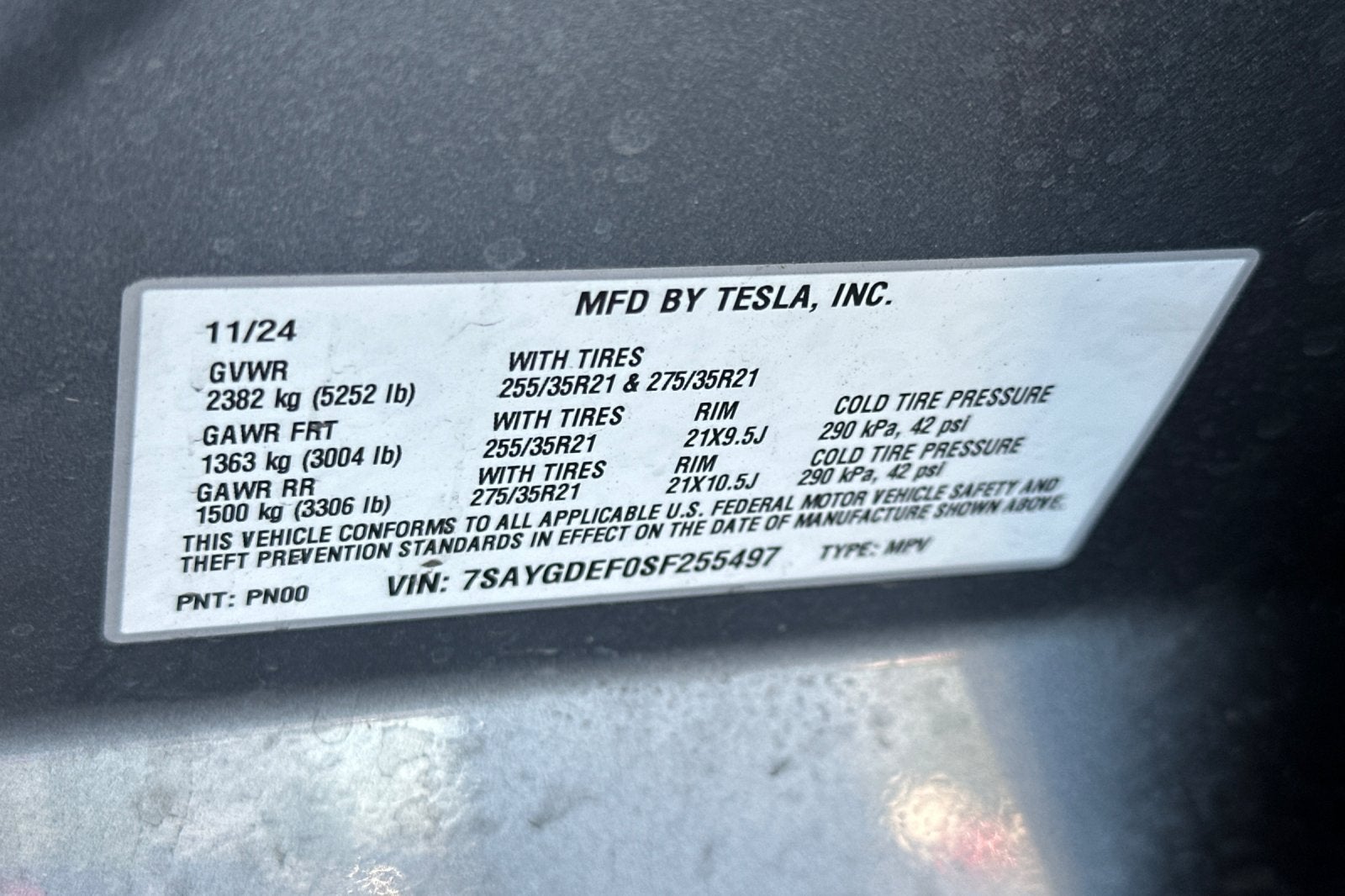 2025 Tesla Model Y Performance