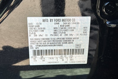 2025 Ford Explorer ST-Line