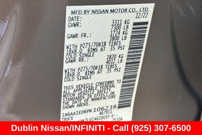 2023 Nissan Titan PRO-4X