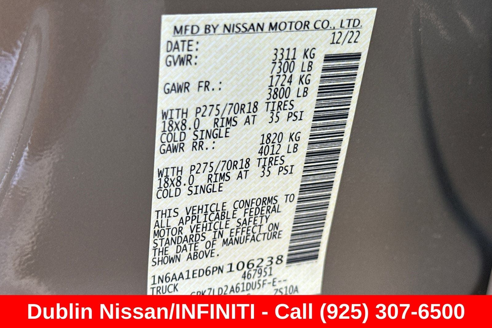 2023 Nissan Titan PRO-4X