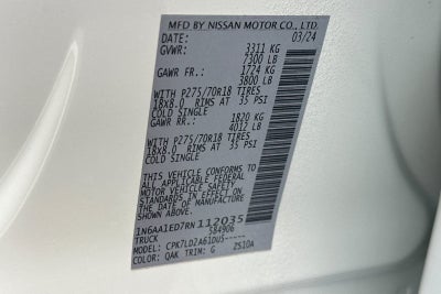 2024 Nissan Titan PRO-4X